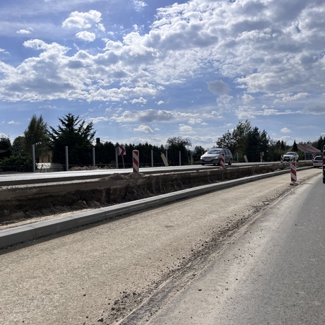 Rozbudowa drogi z Rzeszowa do Jasionki [wrzesień 2023] - fot 12